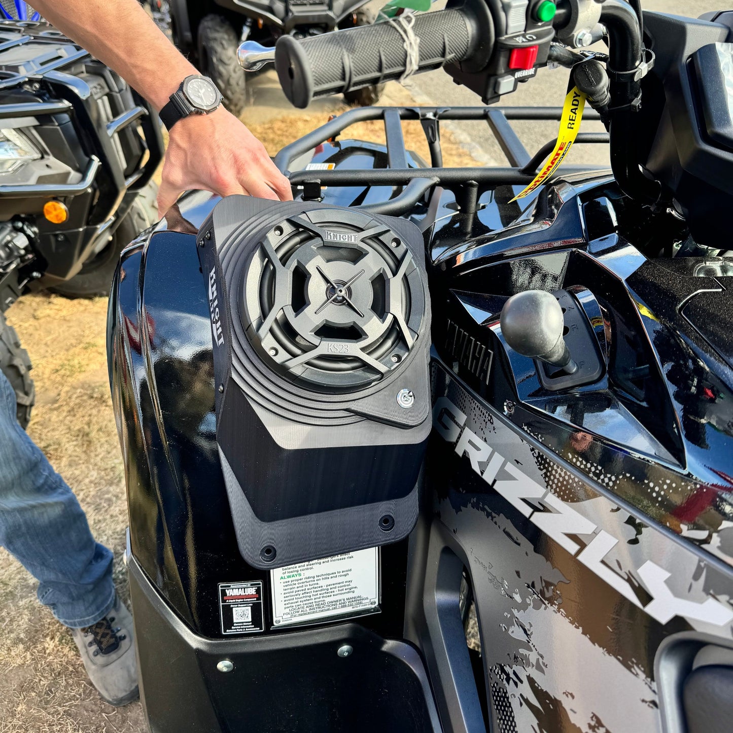 Yamaha Grizzly 700 (16–25) Bluetooth LED ATV Sound System