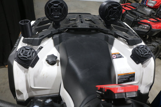 Knight ATV Can-Am Outlander Bluetooth ATV Rear Speaker Pod Add...