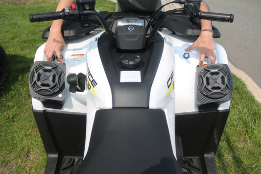 CFMOTO CForce 400/500 (2022–2026) Custom Fit Waterproof Fender Speaker Pods