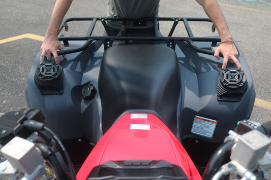 Yamaha Grizzly 700 (16–25) Bluetooth LED Rear ATV Sound System