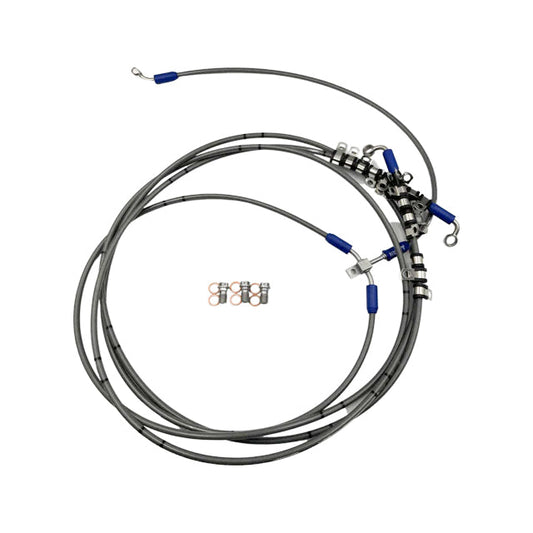 J.Juan Racing Performance Brake Line Kit for Can-Am Maverick X3