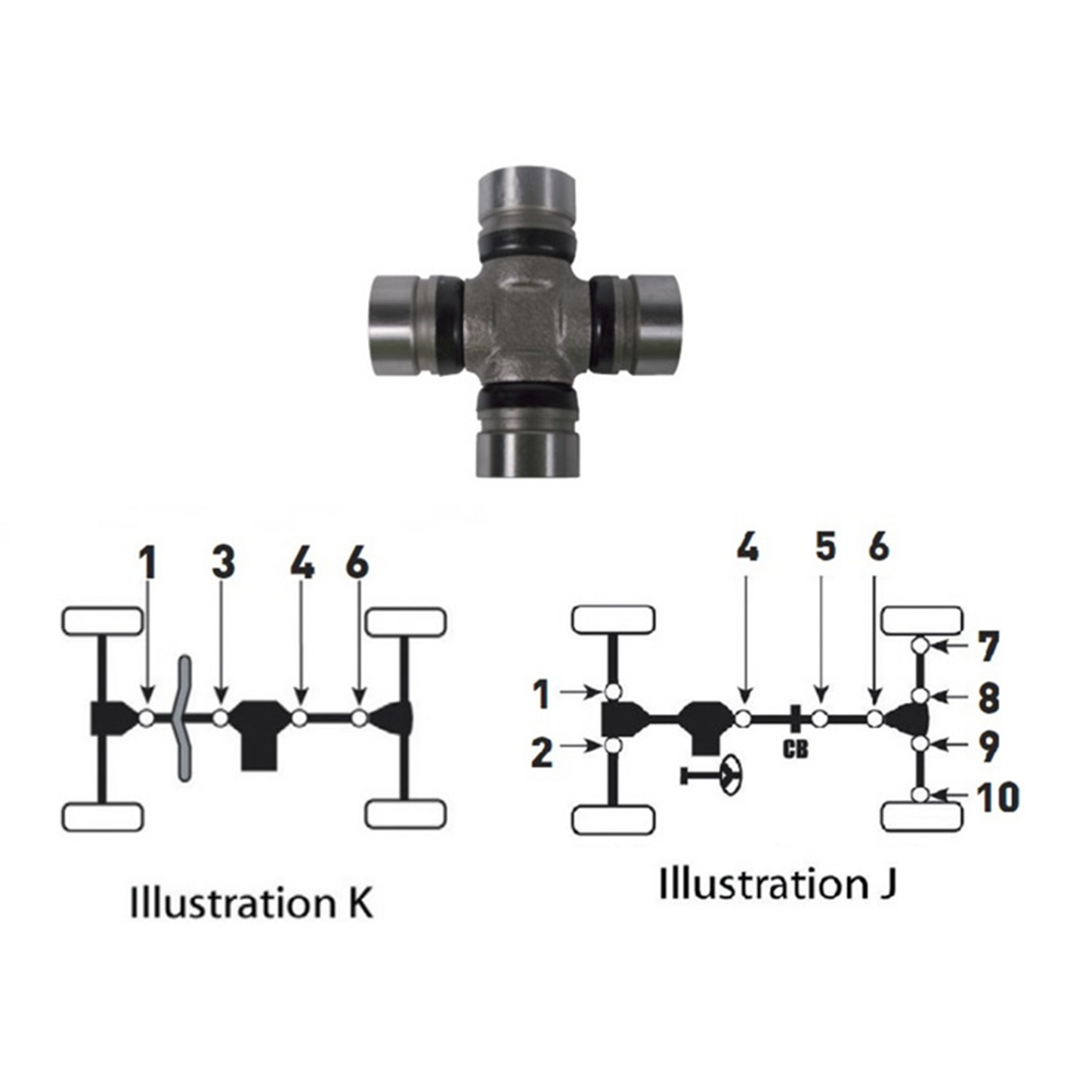 Bronco U Joint Kit - AT-08539