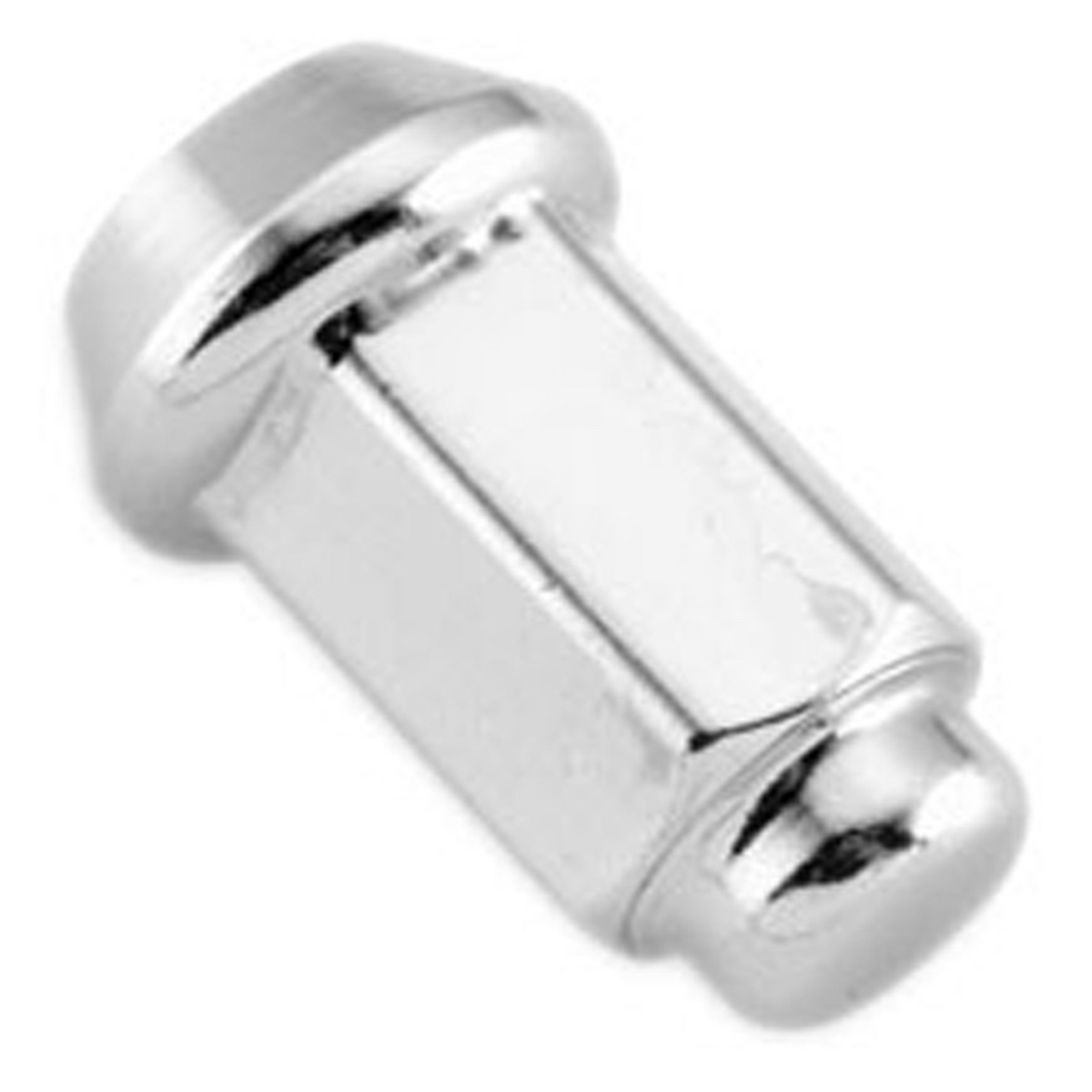 3/8"-24 Flat Chrome Lug Nut - Box of 16 - ALUG11BX | ITP