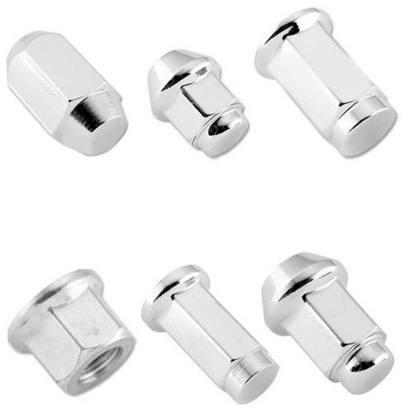 10mm X 1.50 Top Tapered Chrome Lug Nut - Box of 16 - ALUG17BX | ITP