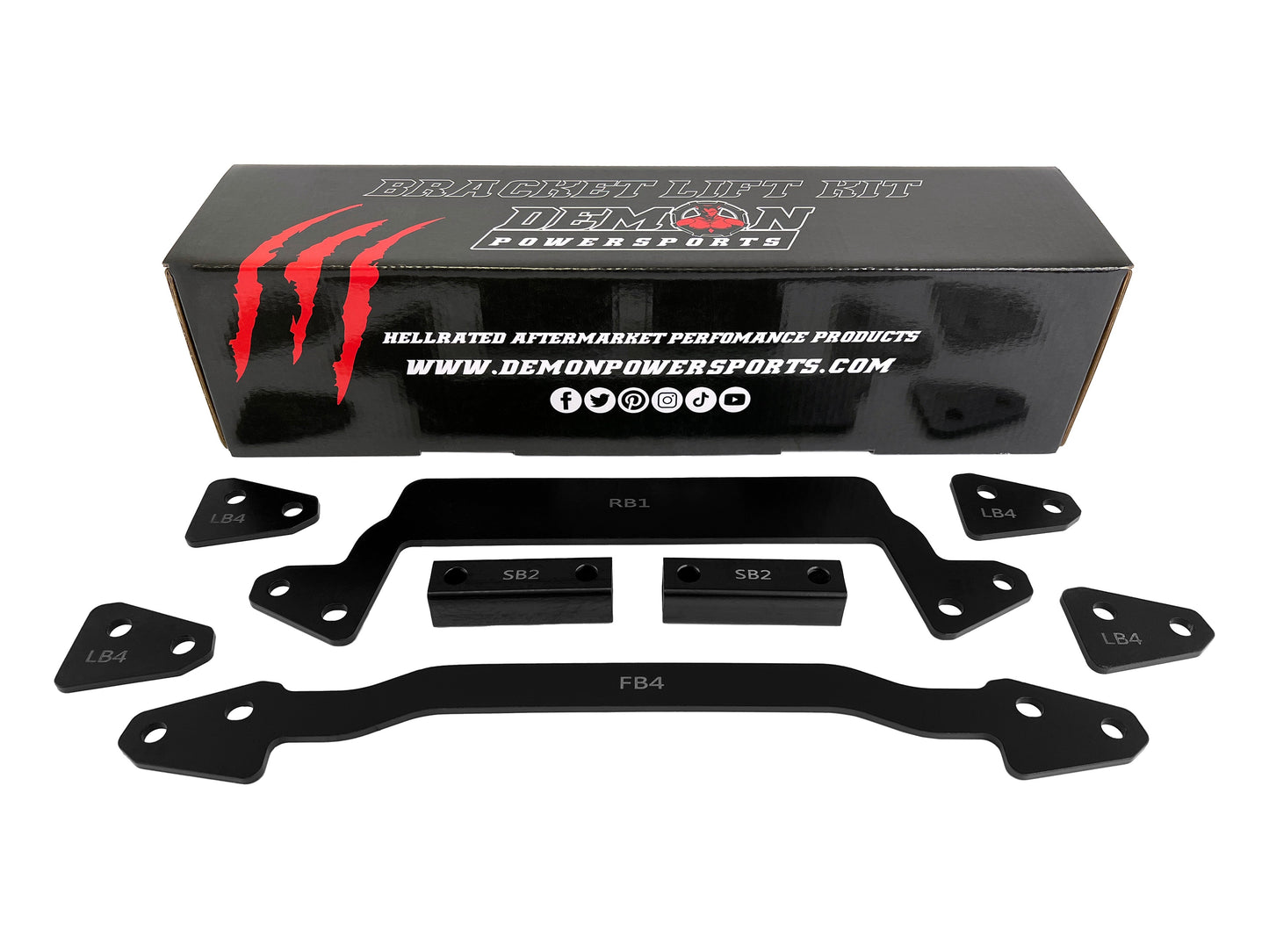 Demon Powersports 2005–2020 Kawasaki Brute Force Demon Heavy Duty Bracket Lift Kit - Demon Powersports