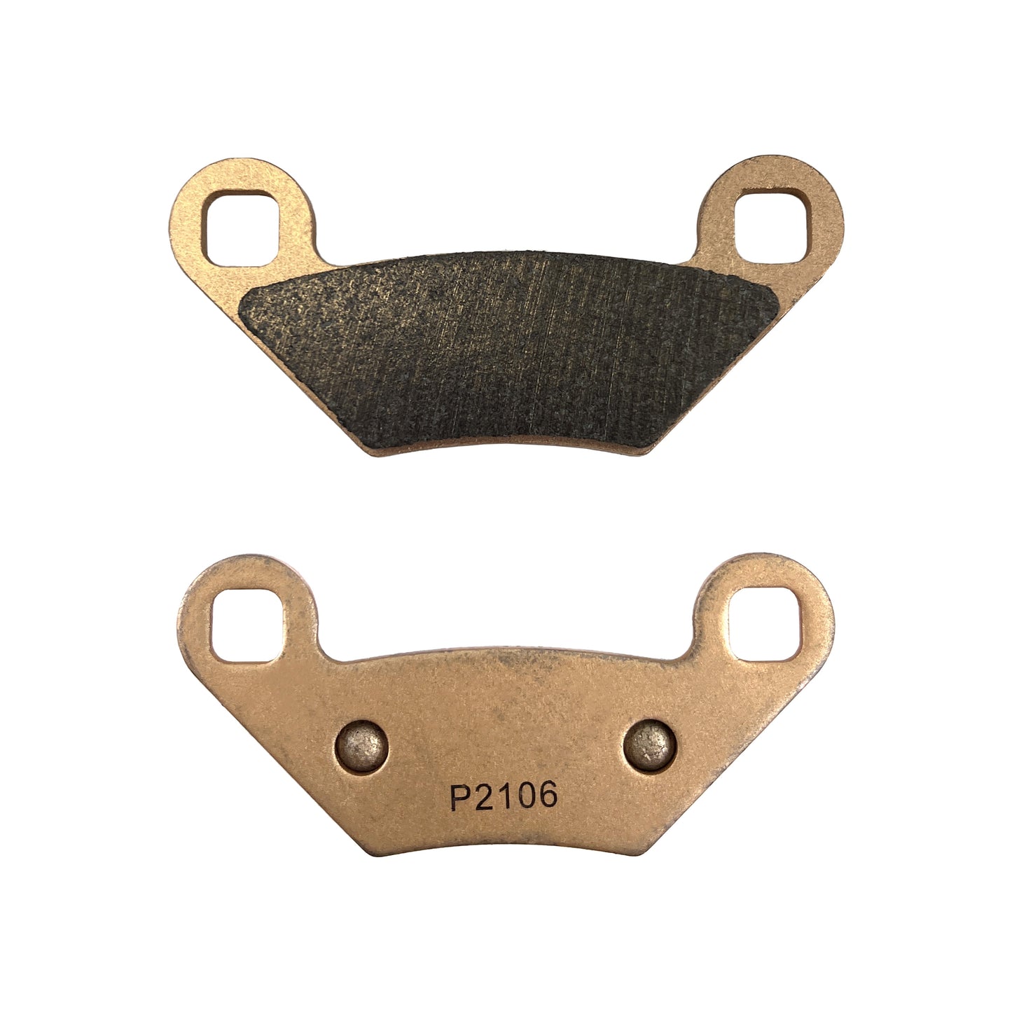 Demon Powersports 2009–2020 Polaris Sportsman 550/850/500/800/400/570/WV850, Scrambler 850/1000 Rear Left, Rear Right Demon Sintered Brake Pads - Demon Powersports