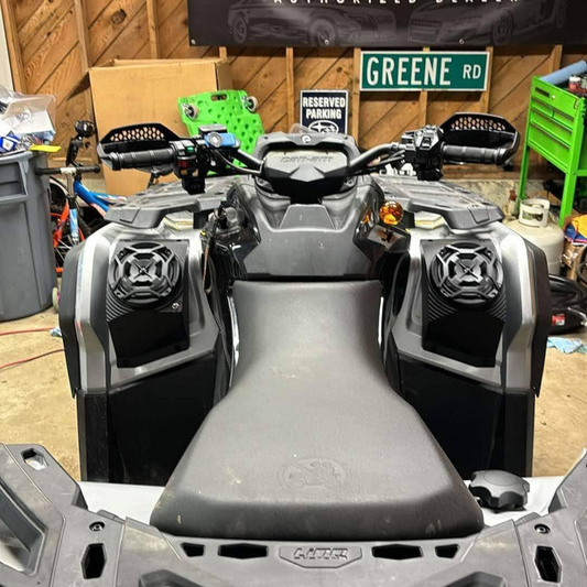 Can Am Outlander (12–26) Bluetooth LED ATV Surround Sound System
