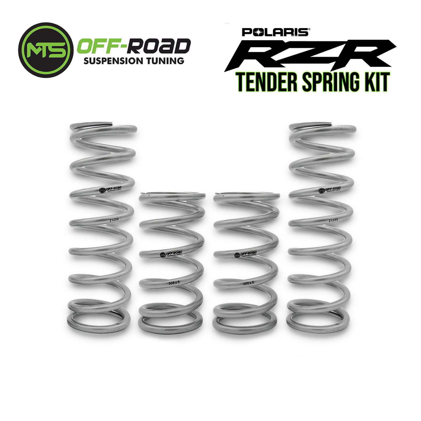 MTS Offroad Polaris General TENDER Spring Kit