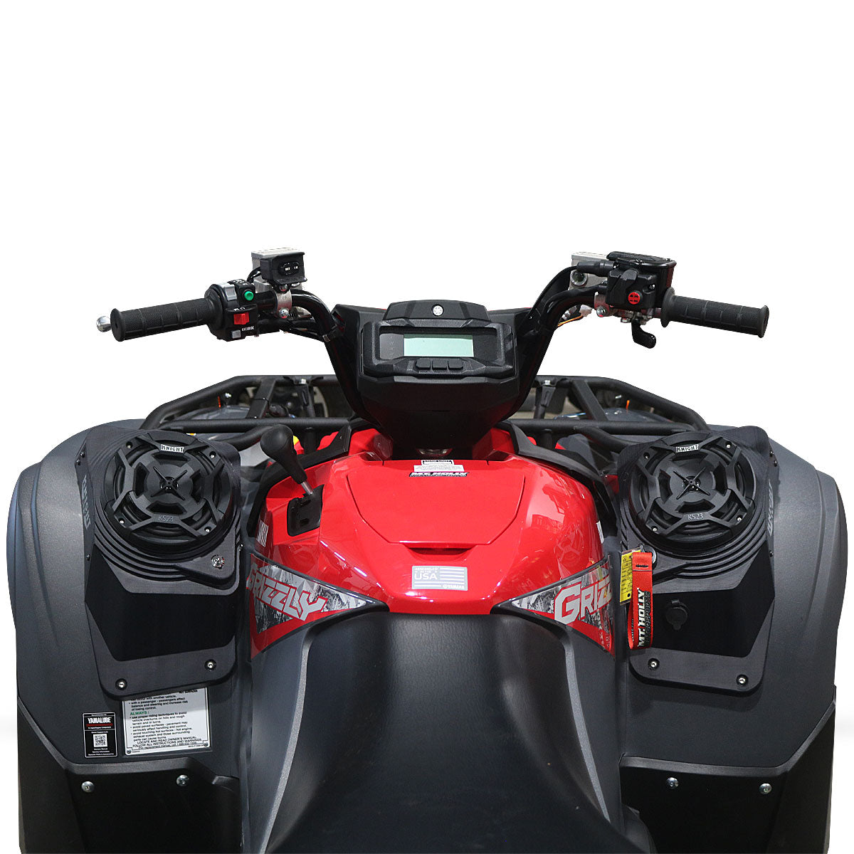 Yamaha Grizzly 700 (16–25) Bluetooth LED ATV Sound System