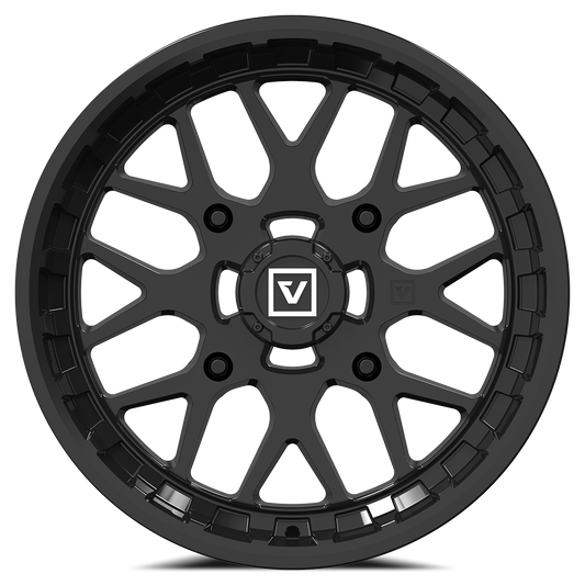 V03 14X7 +25MM 4X156 GLOSS BLACK