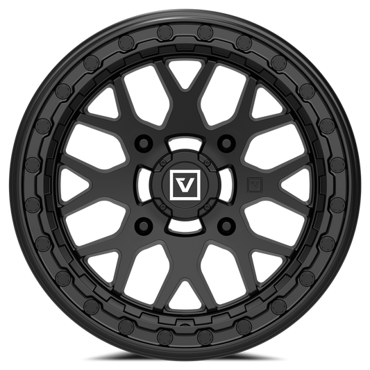 V07 BEADLOCK 15X7 +25MM 4X156 SATIN BLACK