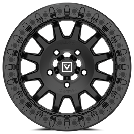 V09 BEADLOCK 15X10 +0 4X156 SATIN BLACK
