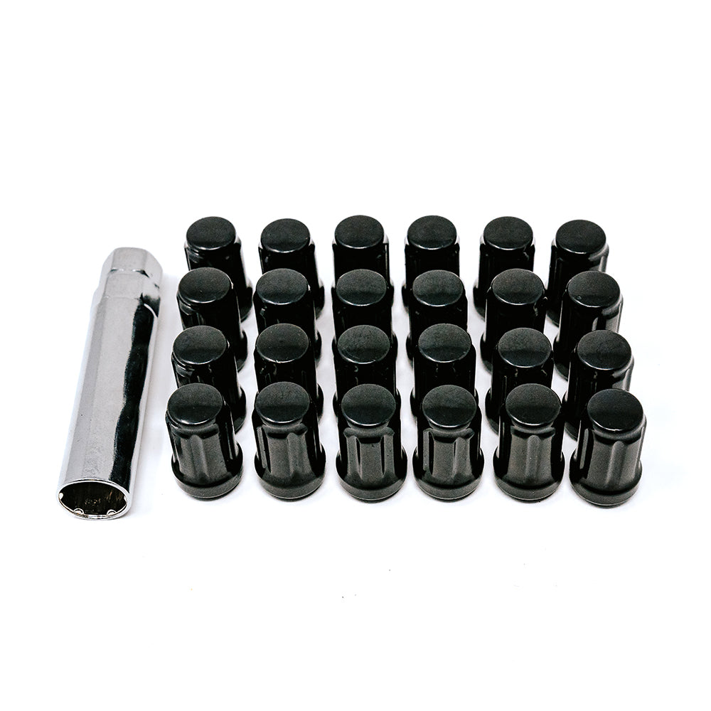 VO Dealer Portal 12X1.50 Spline 6 Lug Kit 1.38" Black - VO Dealer Portal