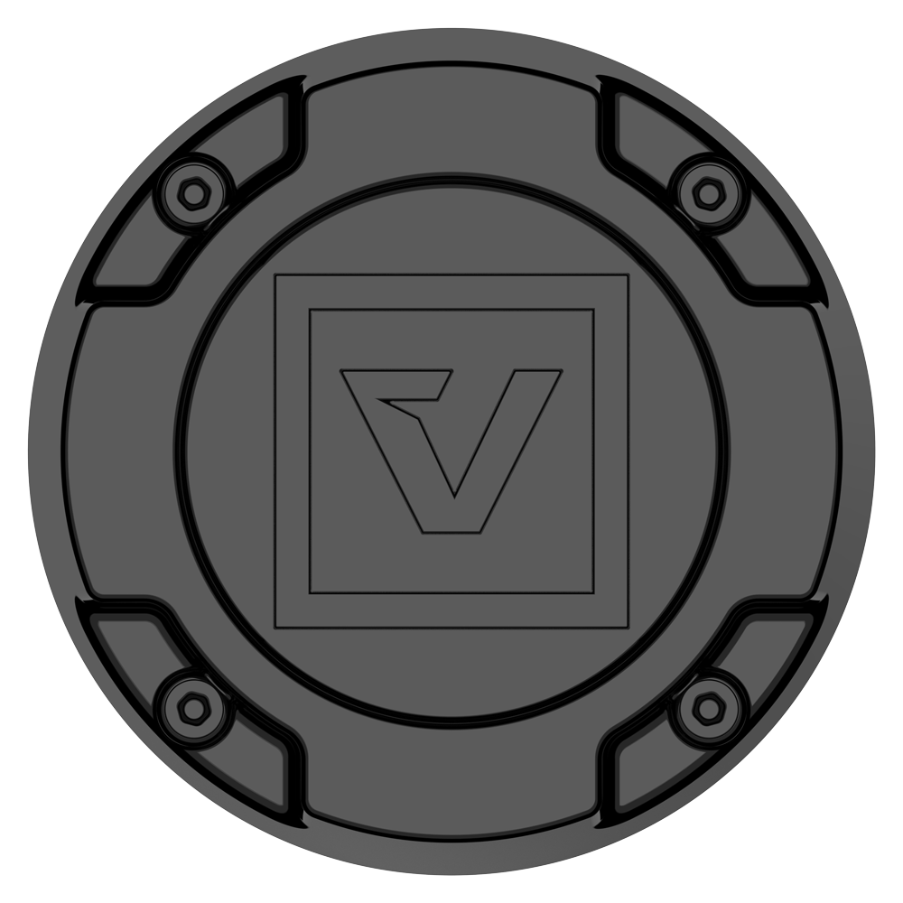 VCAP1 GLOSS BLACK GB LOGO - ABS