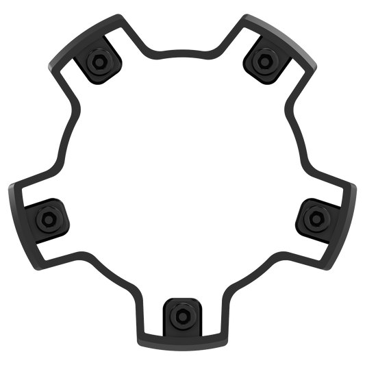 VCAP2 CAP RISER SATIN BLACK - ABS