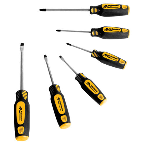 6 Pc Screwdriver Set - W1703