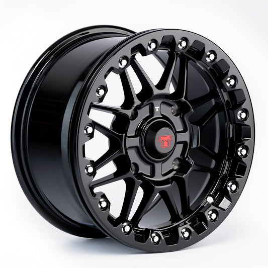 14x7 Ultra-Light Beadlock Wheel Black