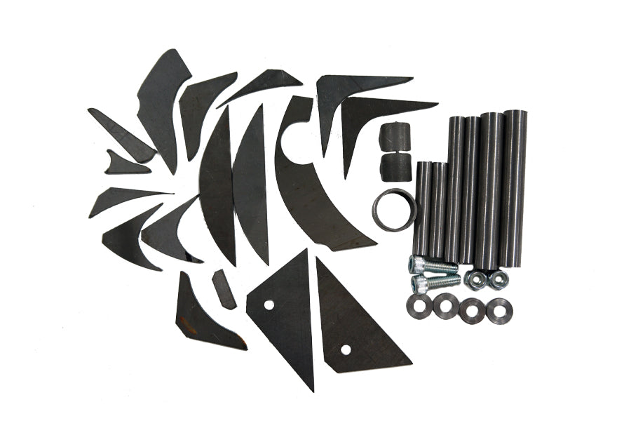 Lone Star Racing ATV & UTV Yamaha Raptor 660 Chassis Gusset Kit - Lone Star Racing ATV & UTV