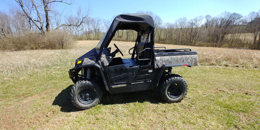 HiSun Sector 550/750 - Vinyl Windshield/Top Combo