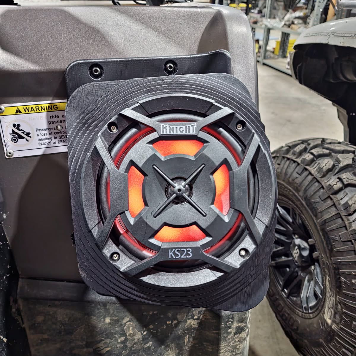 2019 to 2023 CFMOTO CForce 800/1000 Fender Speaker Housings Only