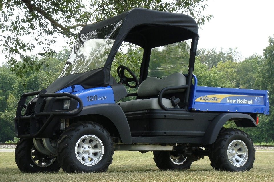 New Holland Rustler 115 - Vinyl Windshield/Top/Rear Combo