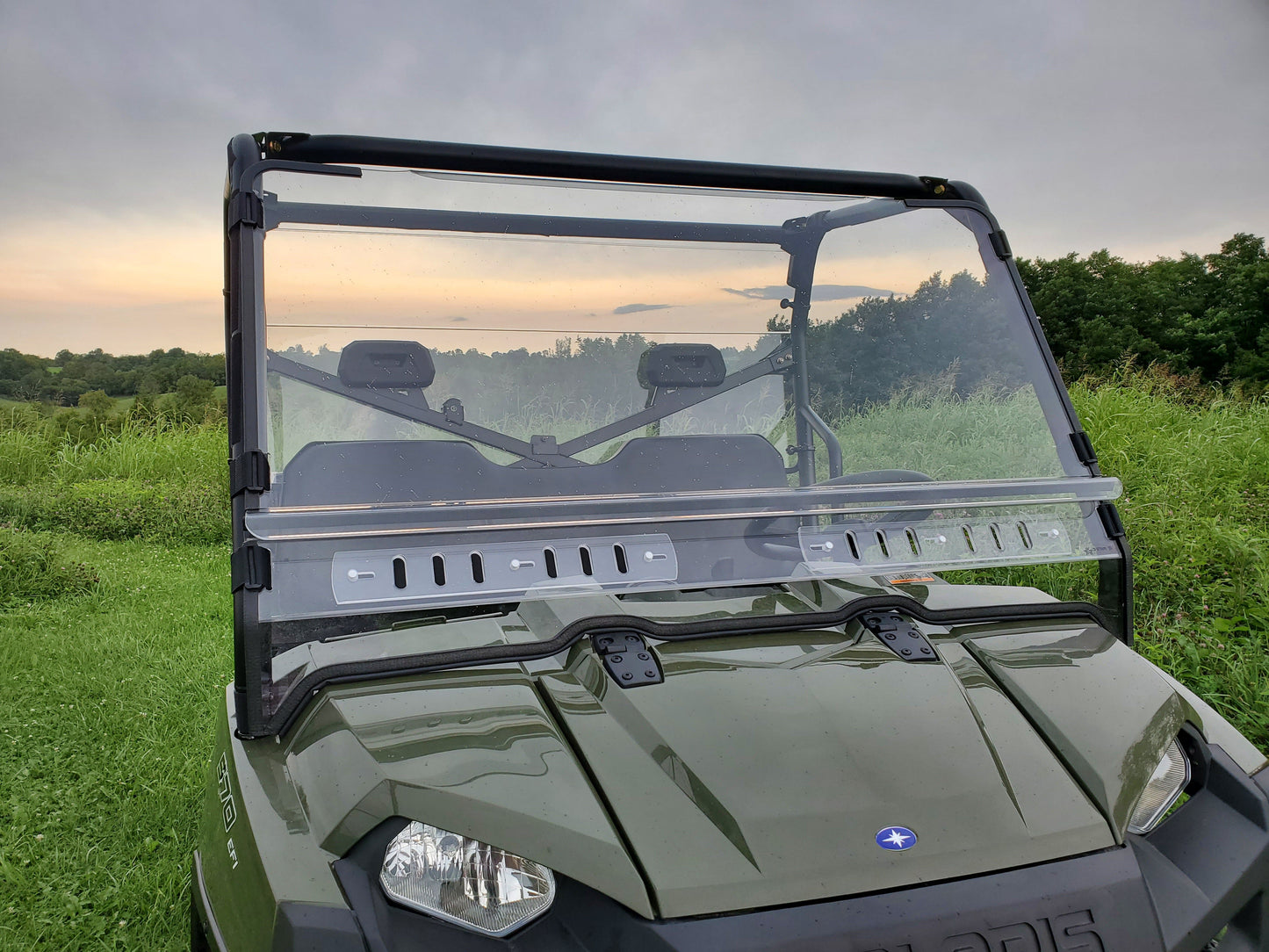3 Star UTV Polaris Ranger Crew 1000 - 2 Pc Scratch-Resistant W... - 3 Star UTV