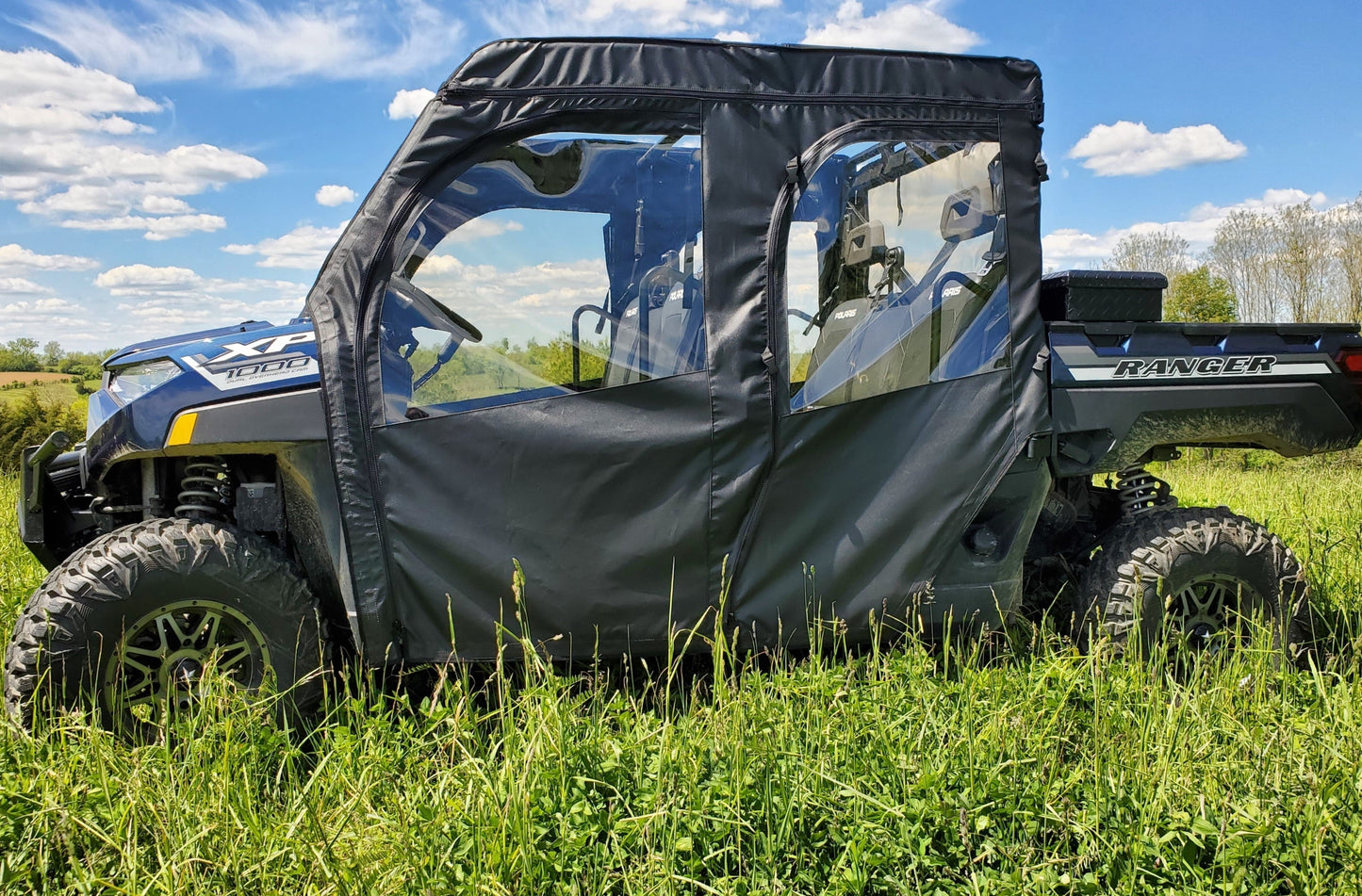 Polaris Ranger Crew 570 Mid Size - 4 Passenger - Soft Doors
