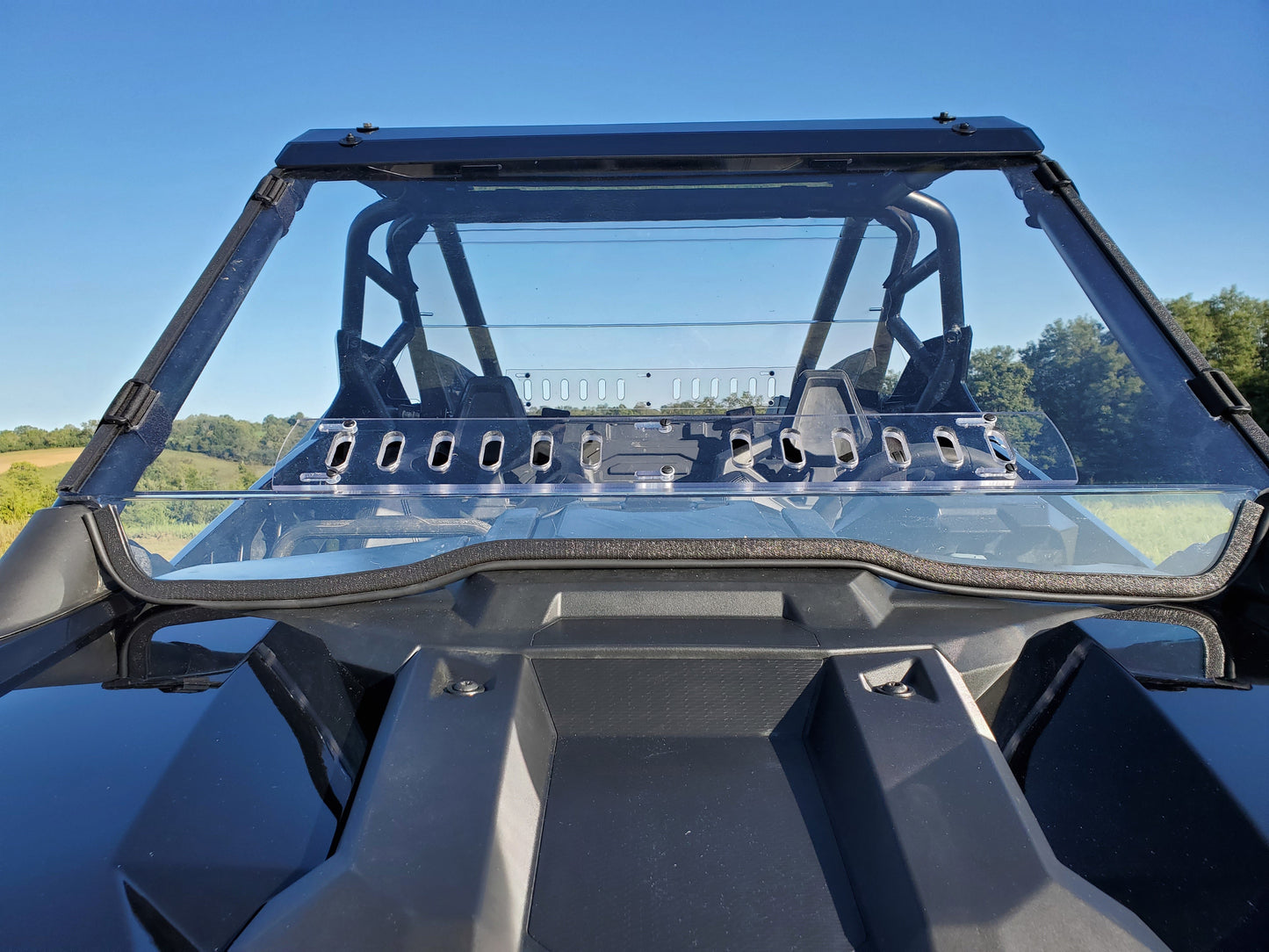 3 Star UTV Polaris RZR PRO XP/Turbo R - 1 Pc Windshield w/Clam... - 3 Star UTV