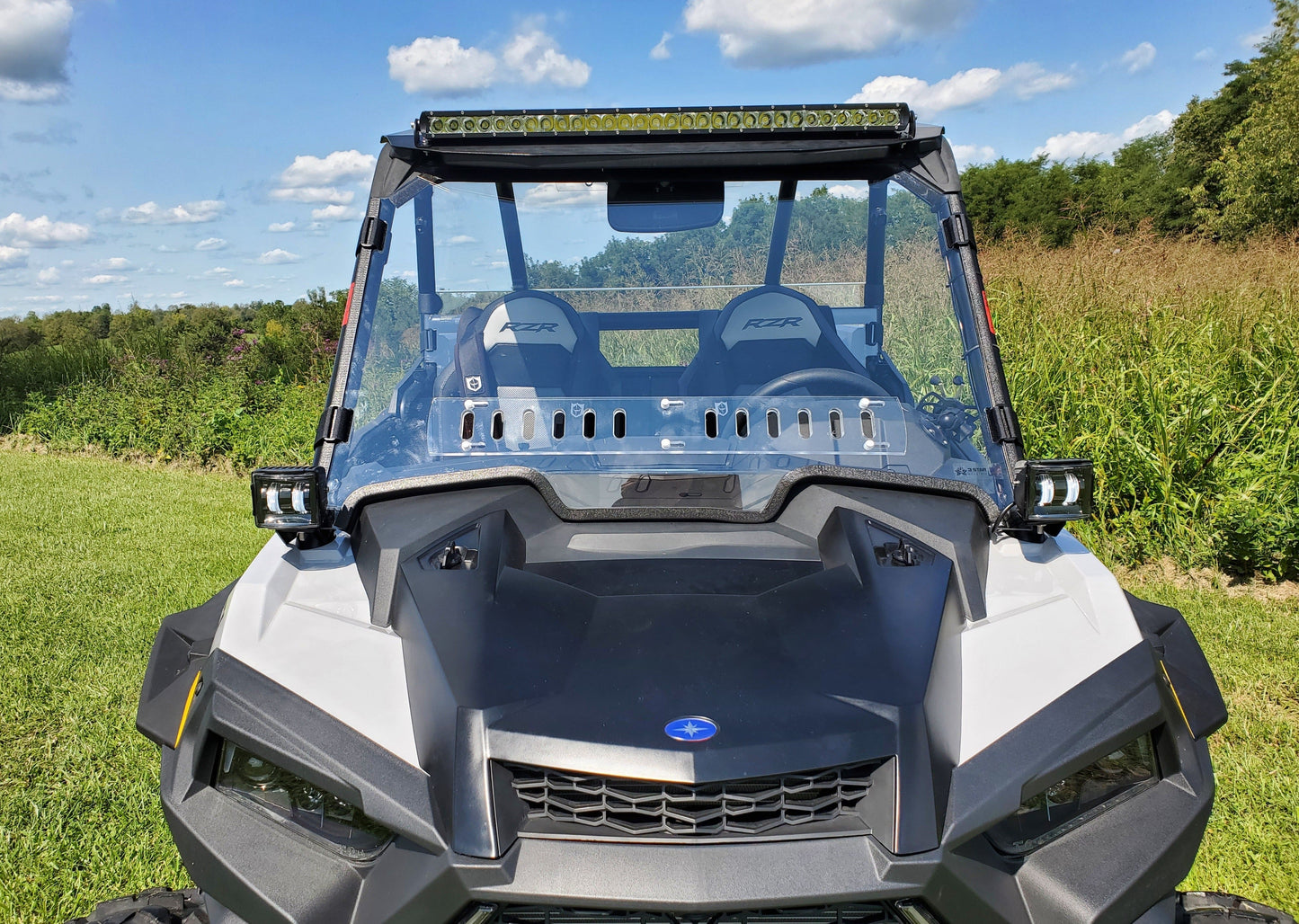 3 Star UTV Polaris RZR XP 1000/XP Turbo - 1 Pc Windshield with... - 3 Star UTV