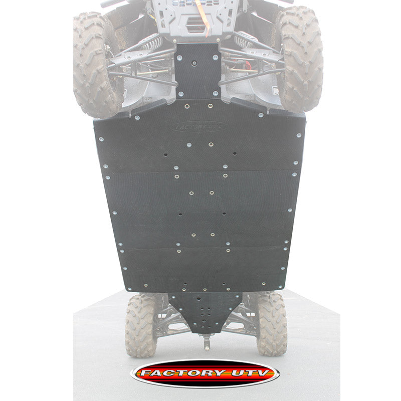 Factory UTV Polaris Ranger XP 900 Crew UHMW Skid Plate - Factory UTV