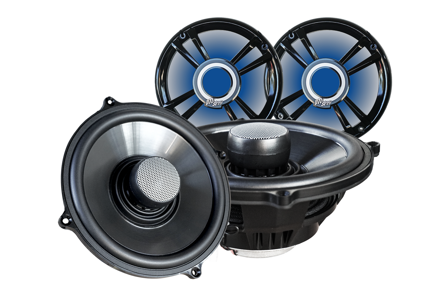 RZR® Pro Series 6.5" Rear Seat Speaker Pods - Unloaded | UTVS-PRO-RP65