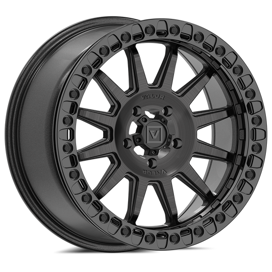 V09 Beadlock UTV Wheel Brushed Charcoal