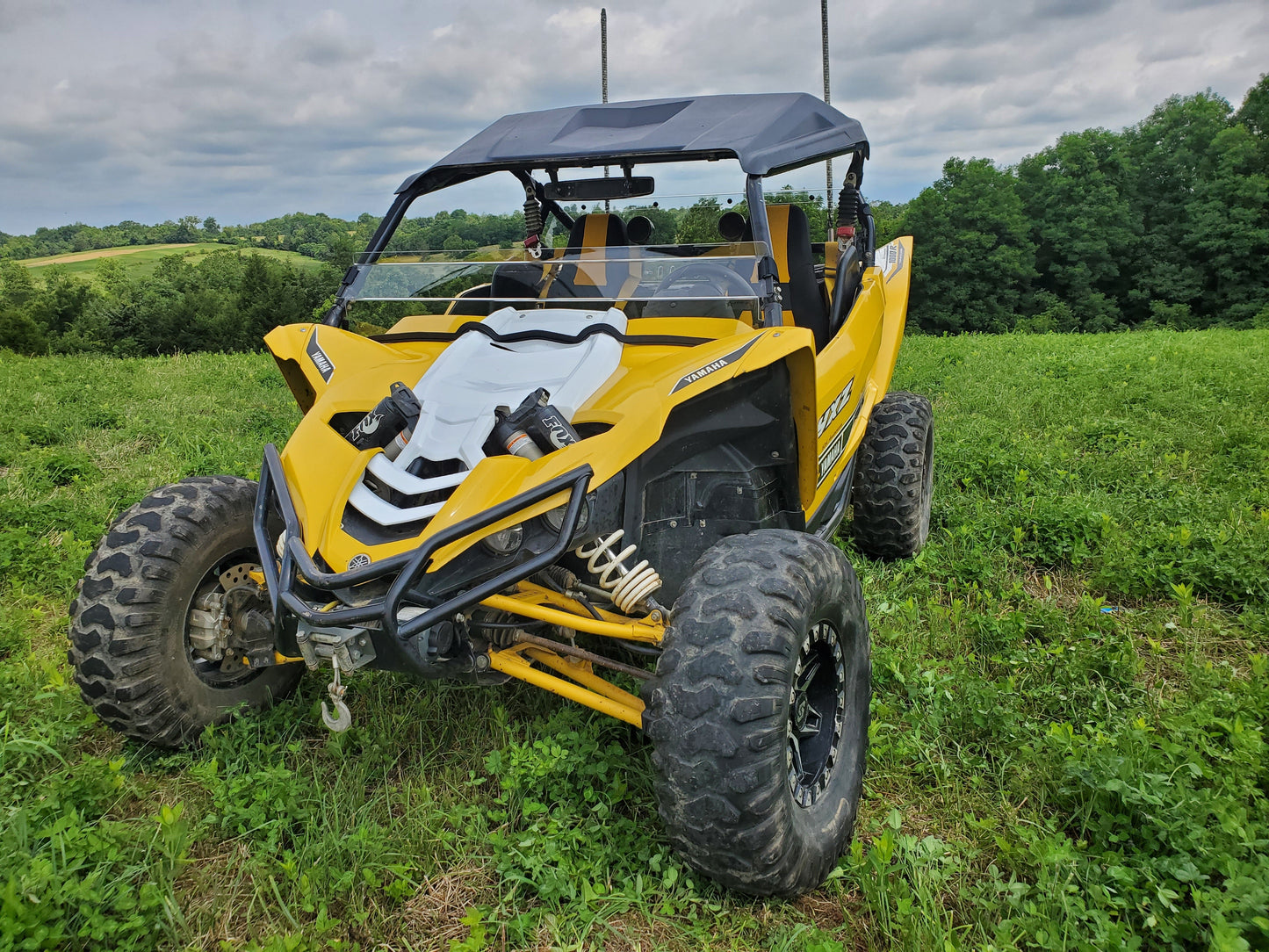 3 Star UTV Yamaha YXZ 2016-2018 - Half Windshield w/Scratch Re... - 3 Star UTV