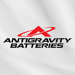 Antigravity Batteries logo — lightweight lithium powersports batteries