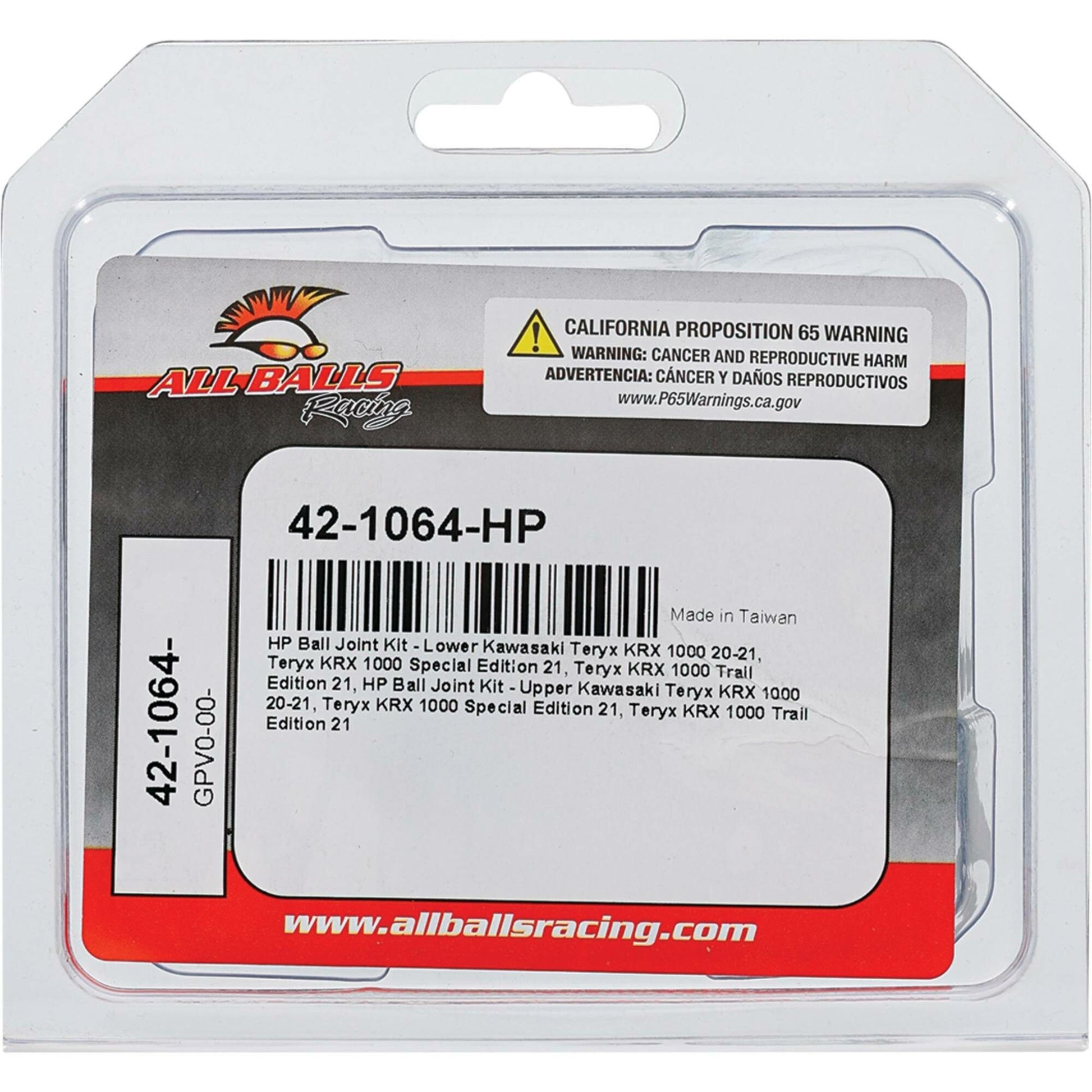 All Balls High Performance Ball Joint — MPN 42-1064-HP