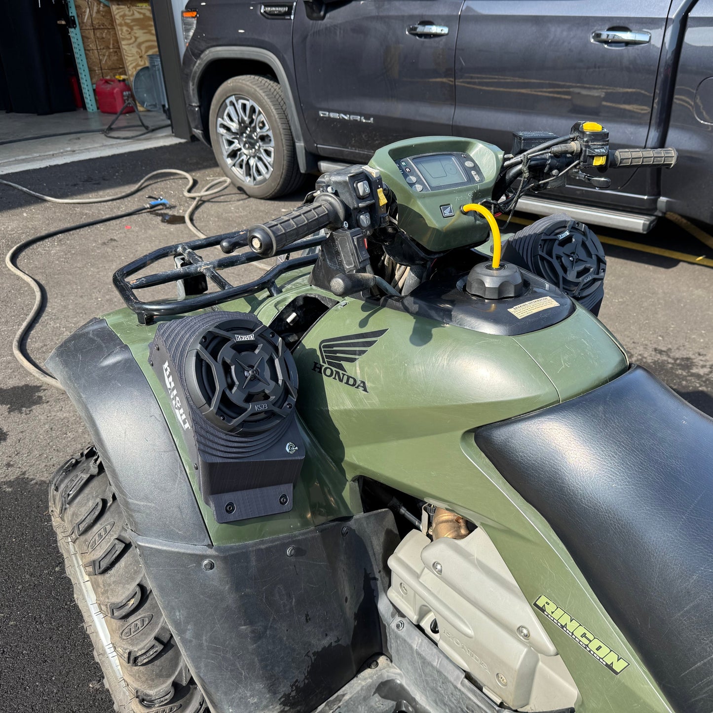 Honda Rincon (2003–2026) Custom Fit Waterproof Fender Speaker Pods