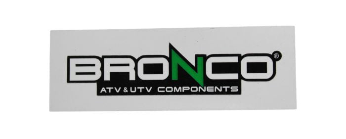 Bronco Med Sticker