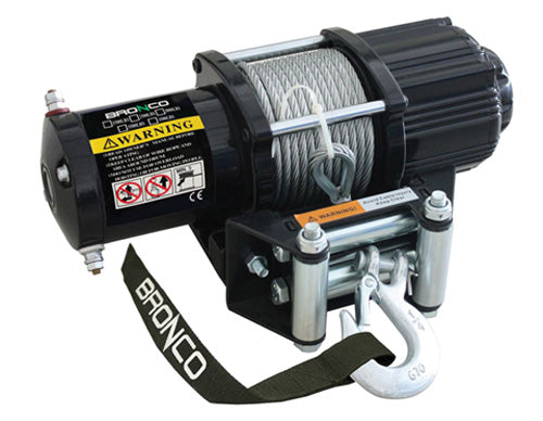 Bronco 4500 Lb Winch Steel Cable - AC-12107