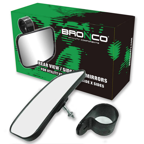 Bronco UTV Rear/Side View Mirror 1.5"-1.75" Mount - AT-12193