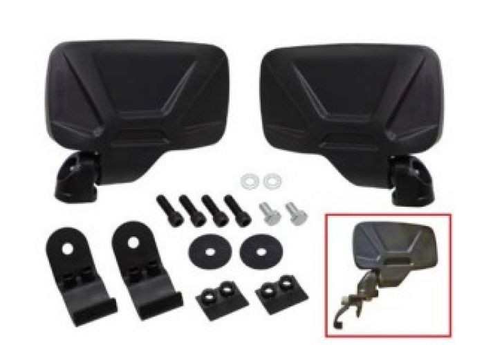 Bronco Side Mirrors - Polaris , Can-Am - AT-12360