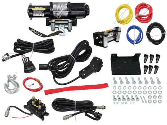 Winch 6,000 Lbs Wire Type, Steel Wire - AC-12134 | Bronco