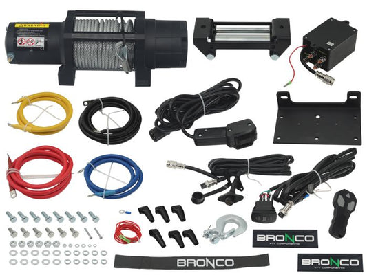 Winch 6,000 Lbs Wireless Type, Steel Wire - AC-12134-1 | Bronco