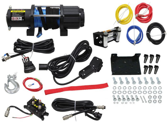 Winch 6,000 Lbs Wire Type, Synthetic Rope - AC-12135 | Bronco