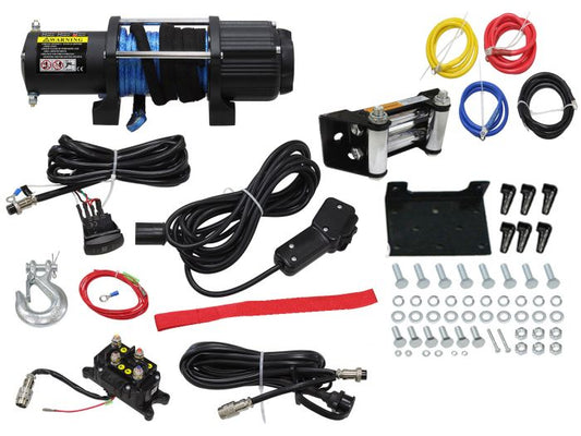 Winch 5,000 Lbs Wire Type, Synthetic Rope - AC-12136 | Bronco