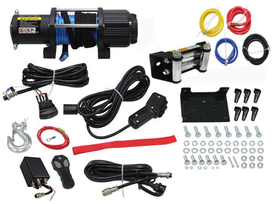 Winch 5,000 Lbs Wireless Type, Synthetic Rope - AC-12136-1 | Bronco