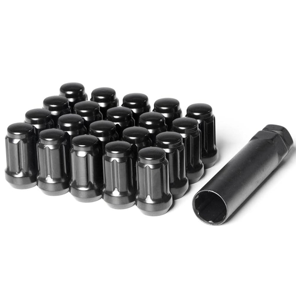 VO Dealer Portal 12X1.25 Spline 5 Lug Kit 1.38" Black - VO Dealer Portal