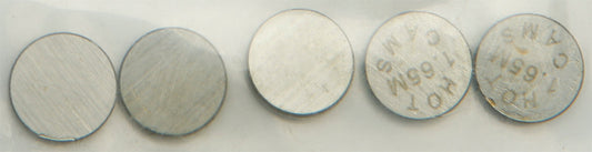 Hot Cams Shim Package Refills — MPN 5PK948165