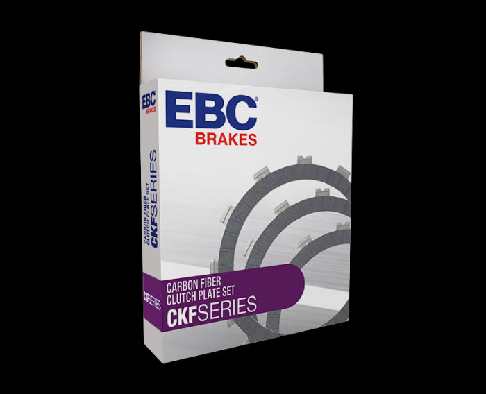Carbon Fiber Motorcycle Clutch Friction Plate Kit - CKF3408 | EBC