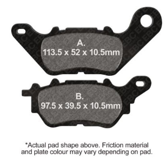 Scooter Disc Pad Set - SFA706 | EBC
