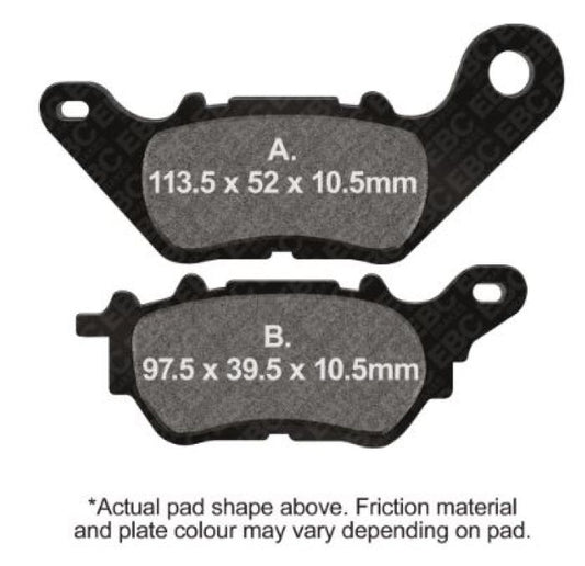 Scooter Disc Pad Set - SFA706 | EBC